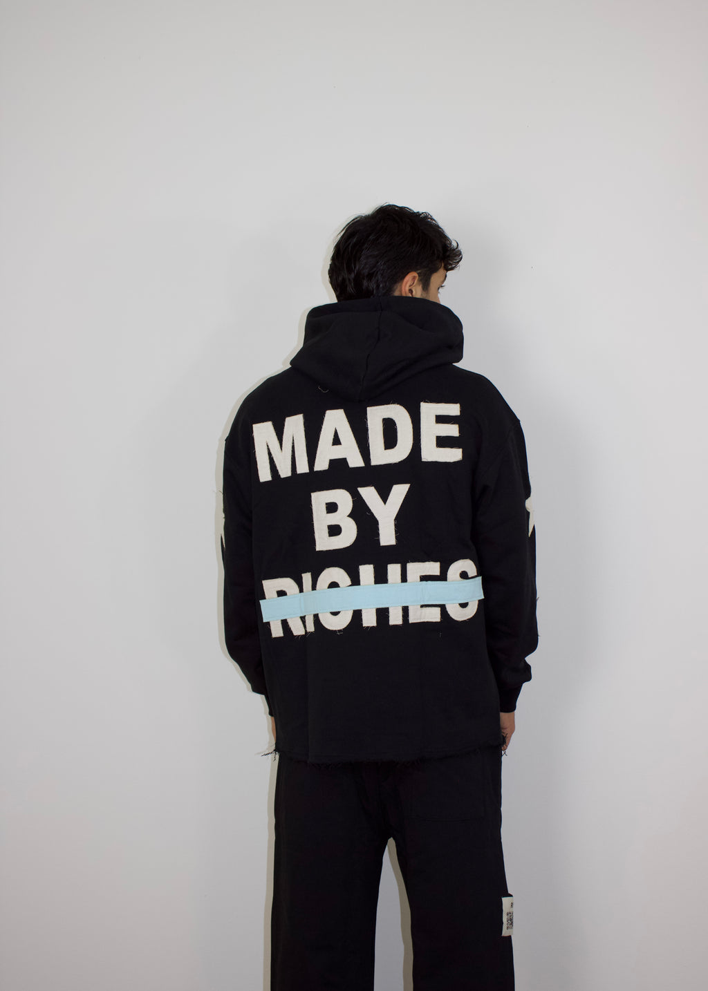 HOODIE RICHES PARIS NERA
