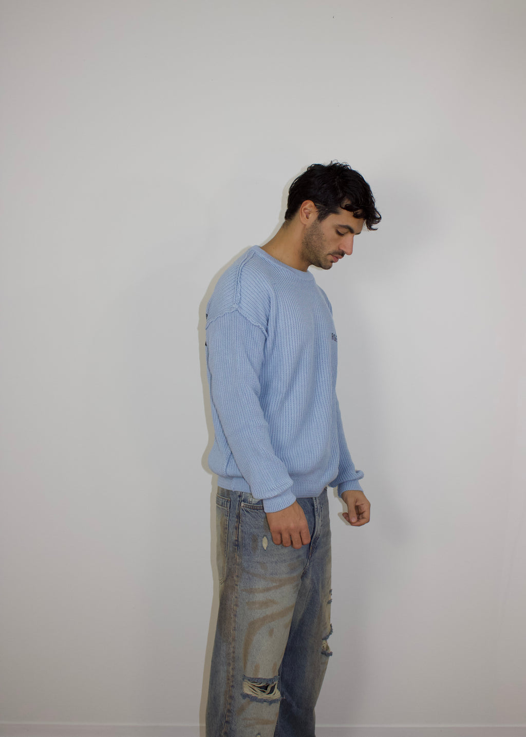 Pull Riches Paris Azzurro