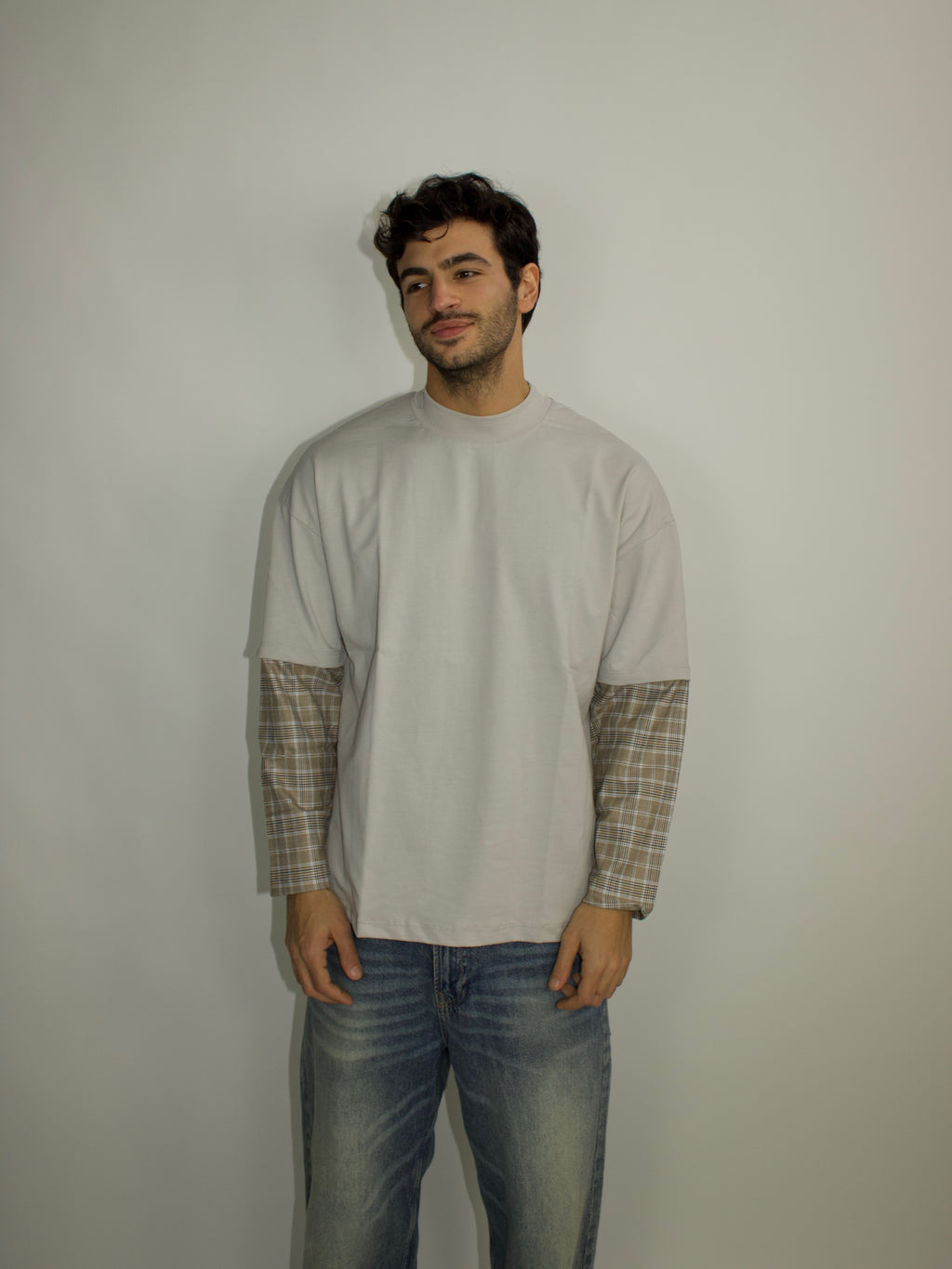 2TONE LONG SLEEVE TORTORA