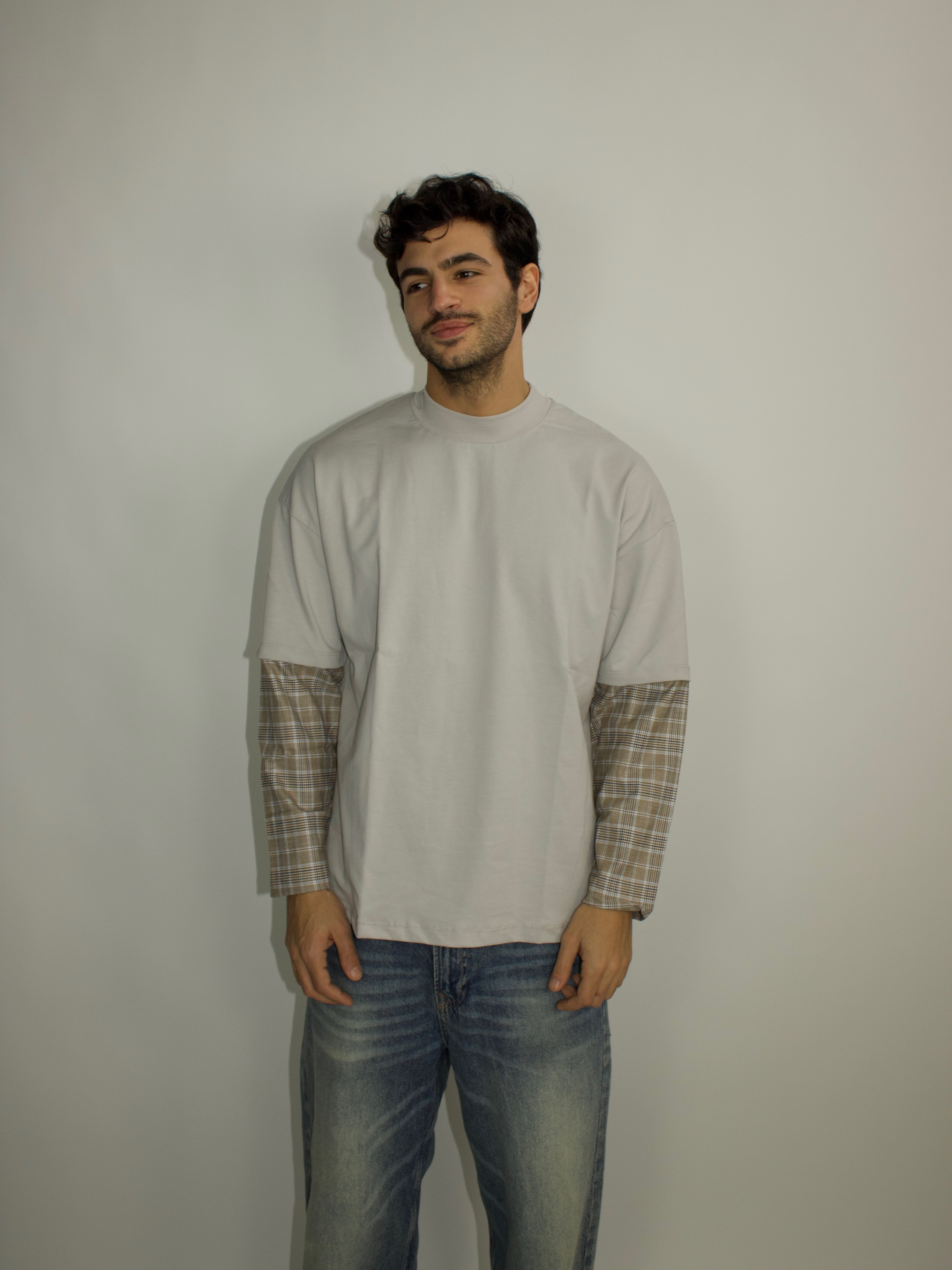 2TONE LONG SLEEVE TORTORA