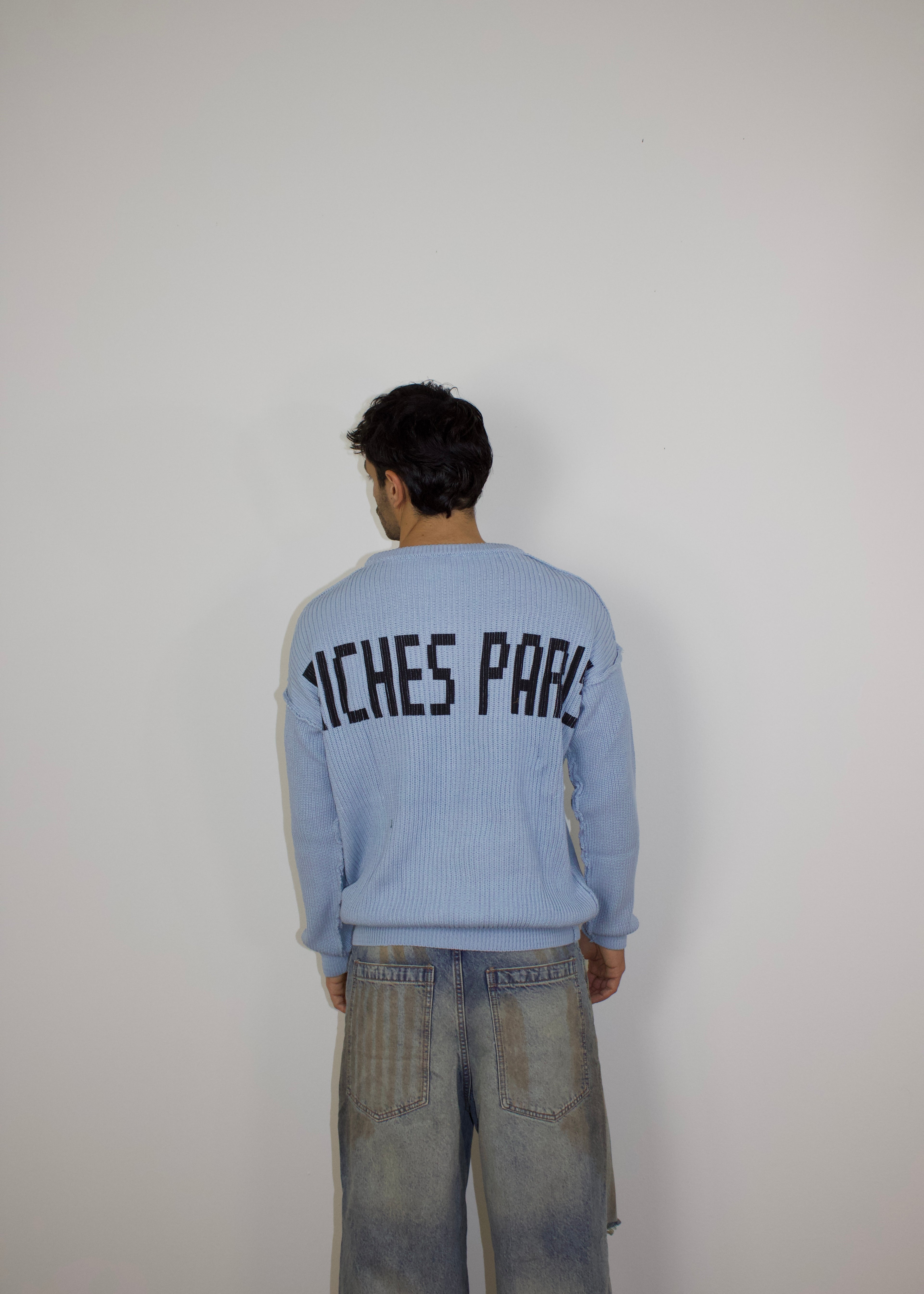 Pull Riches Paris Azzurro