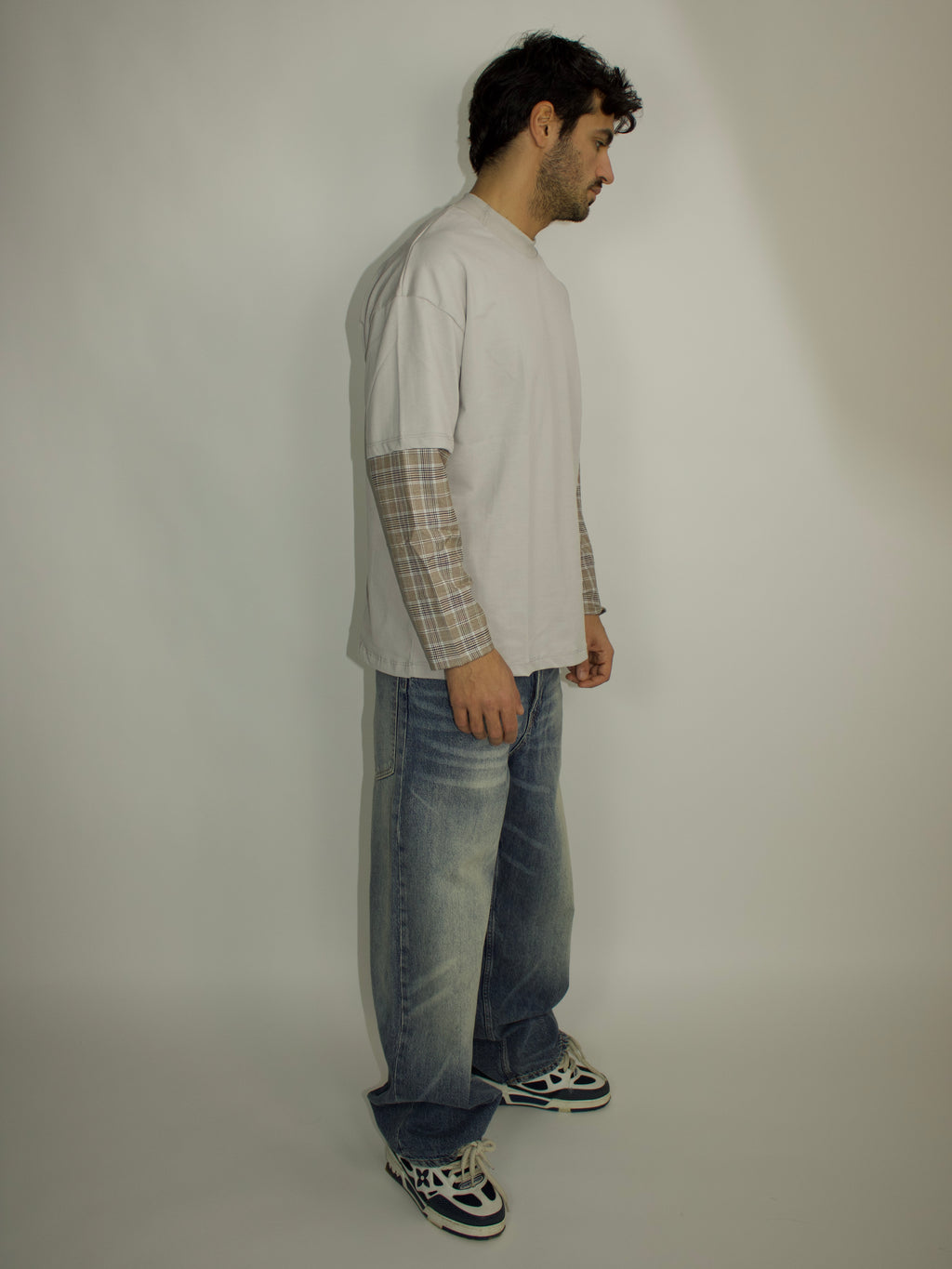 2TONE LONG SLEEVE TORTORA