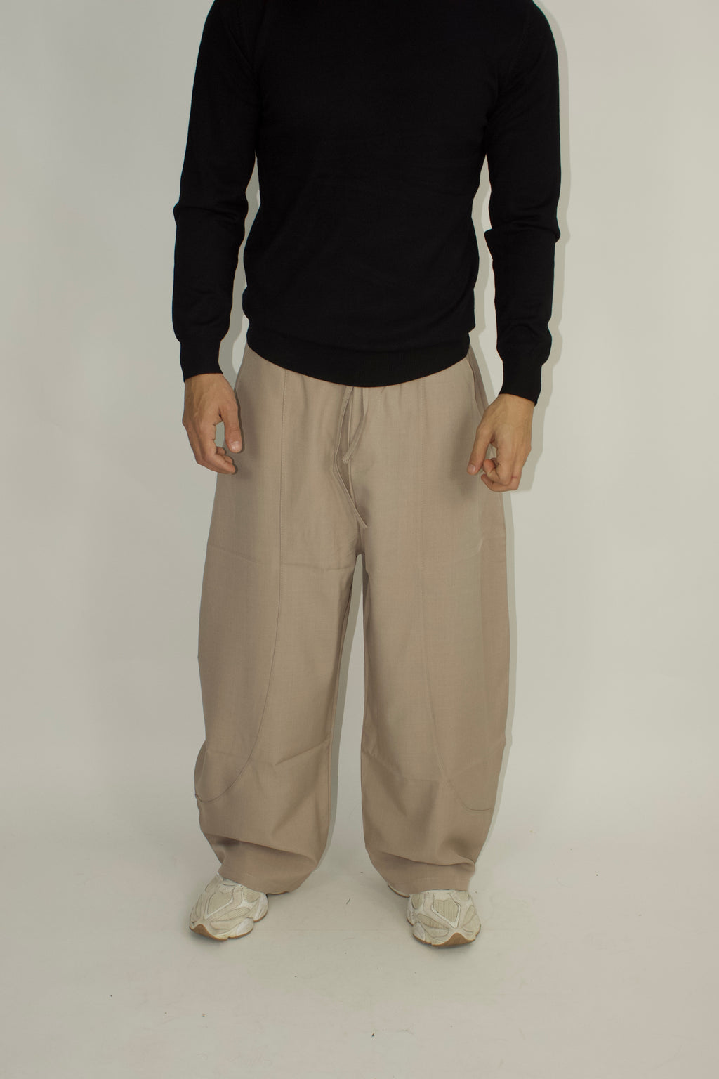 Ballon Pant Beige