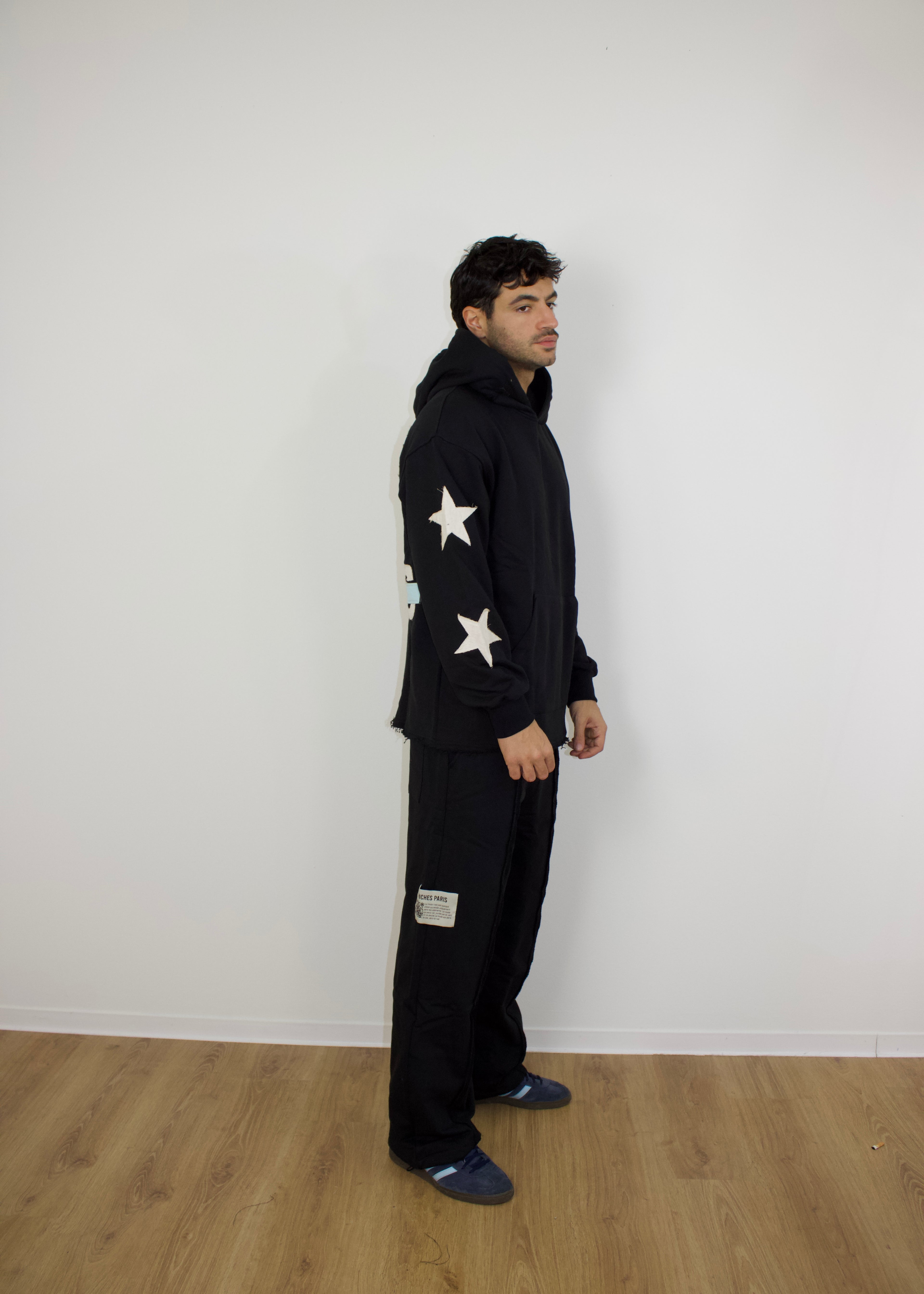 HOODIE RICHES PARIS NERA