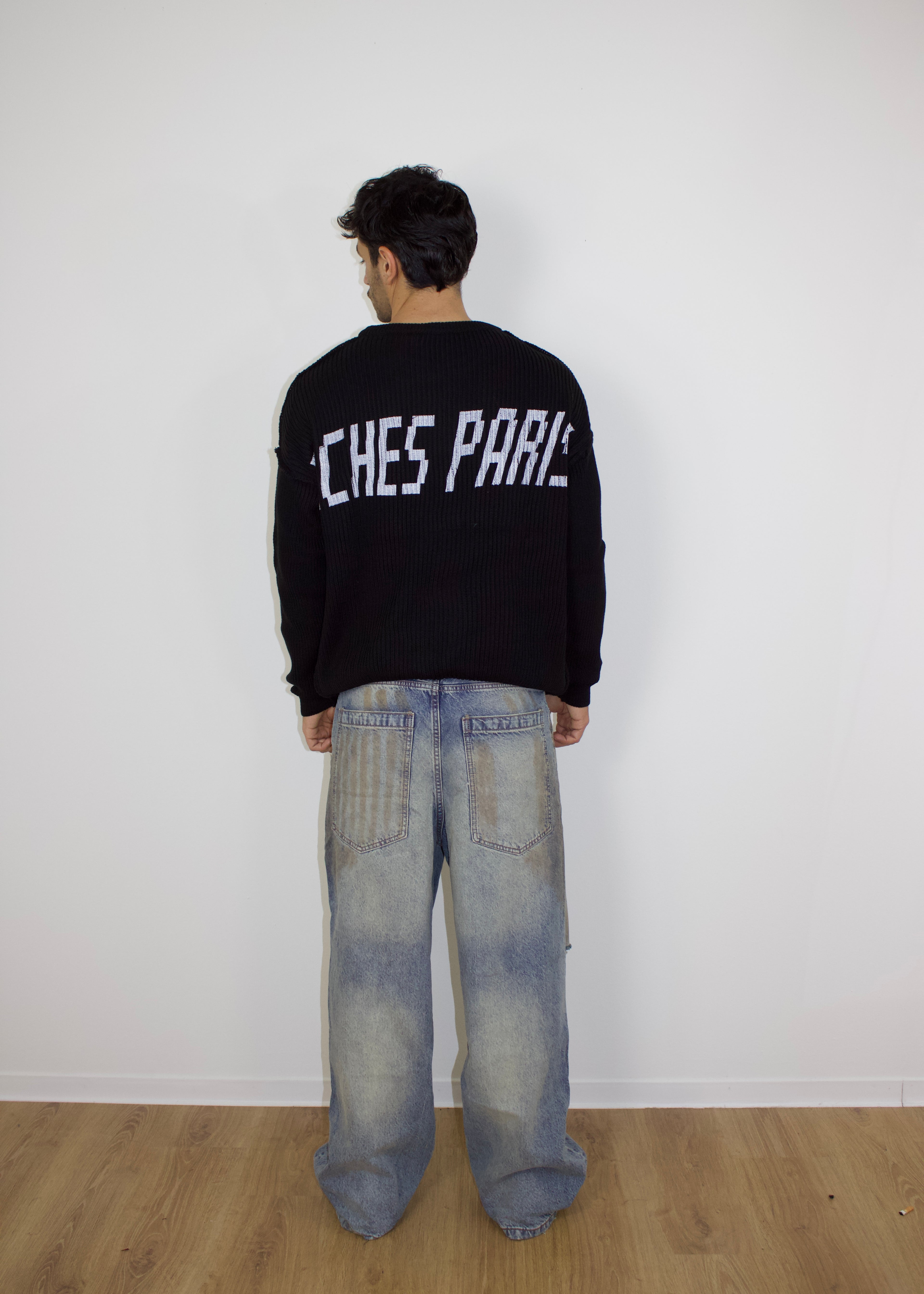 PULL RICHES PARIS NERO