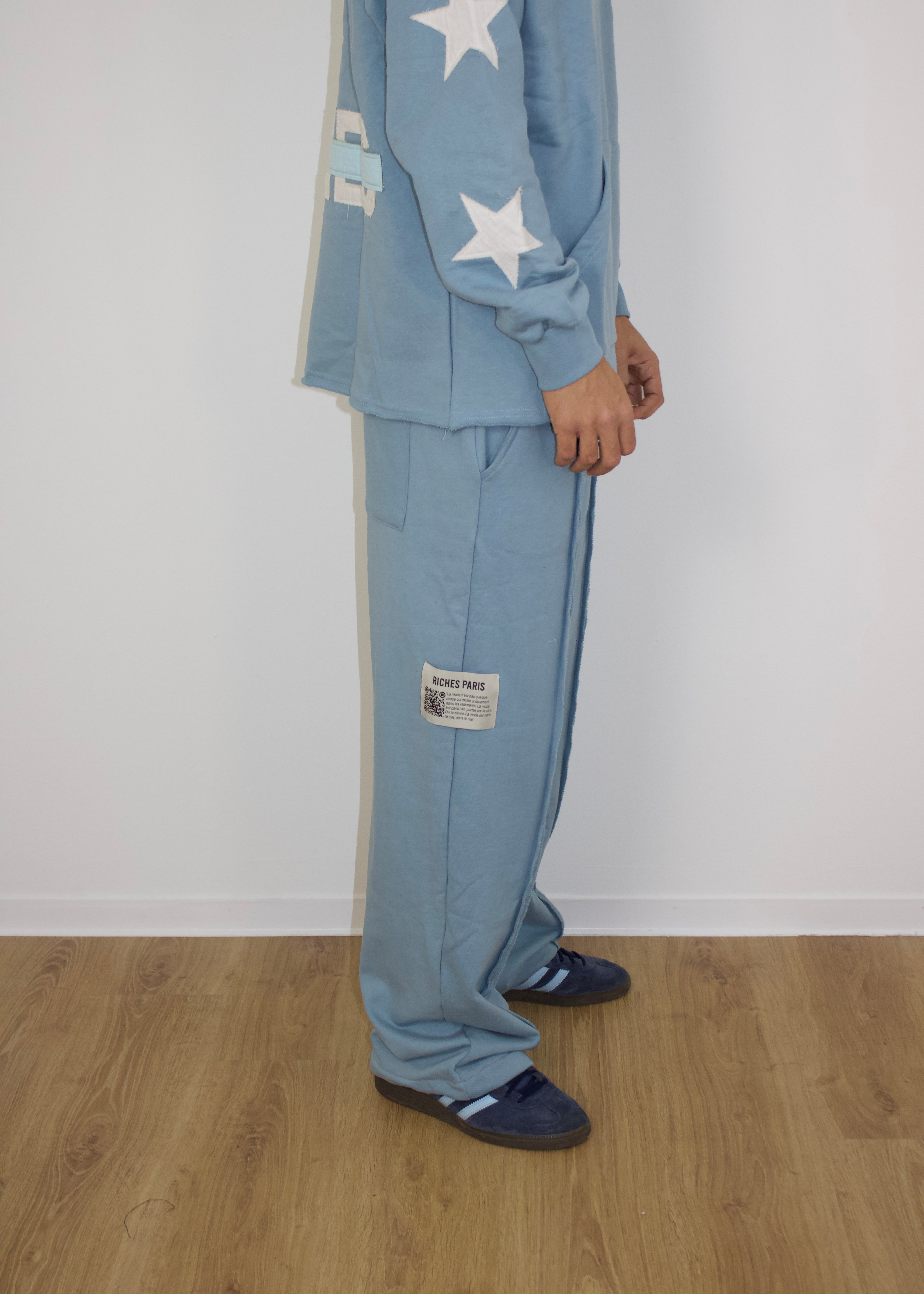 Pant Riches Paris Azzurro