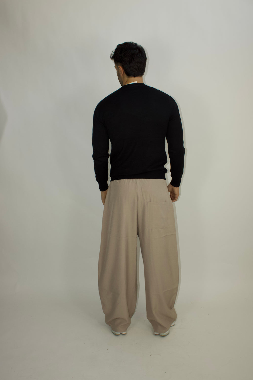 Ballon Pant Beige