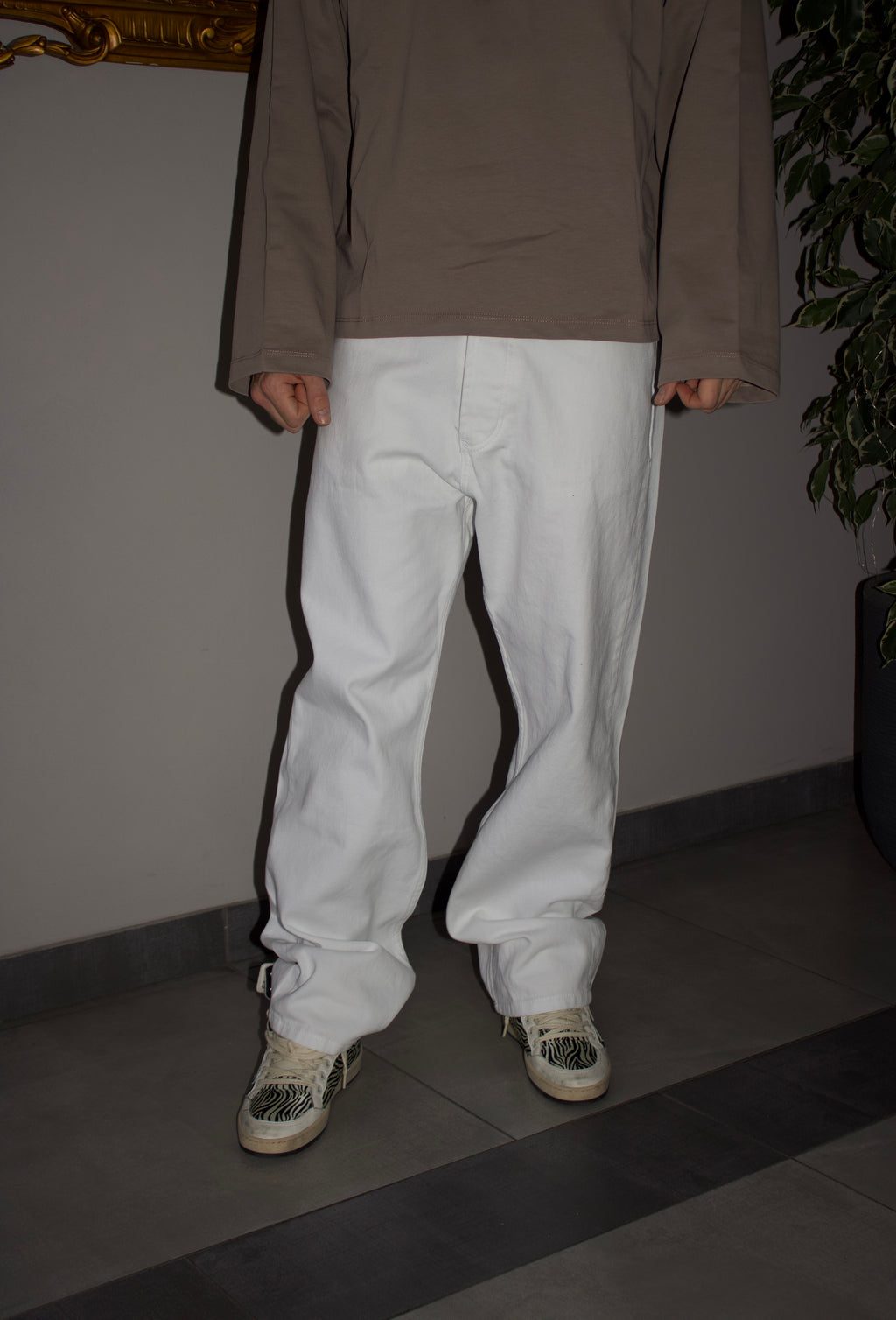 JEANS WHITE