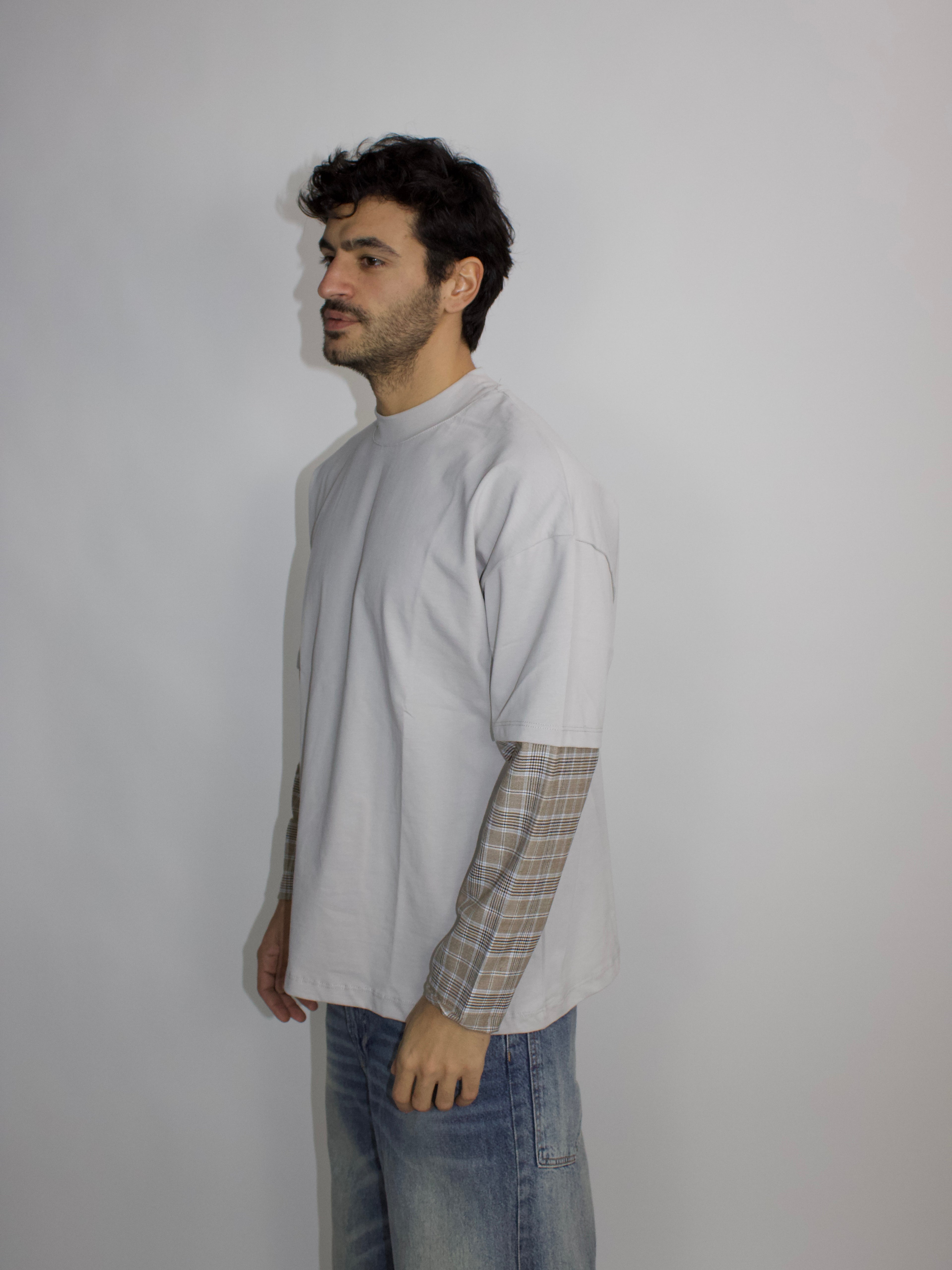 2TONE LONG SLEEVE TORTORA